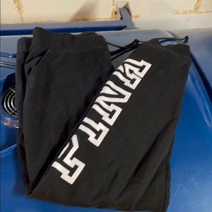 Pink sweats worn twice!